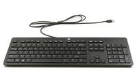 HP USB Slim Keyboard, Black (Greece) - W124434960