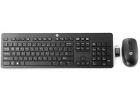 HP Wireless keyboard, mouse, and dongle kit (Jack Black color) - (Hungary) - W124634871
