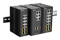 D-Link 8x 100/1000BaseT, 4x 100/1000BaseSFP, 256 VLANs, QoS, IP30, 61x154x109 mm - W125508564