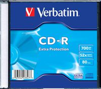 Verbatim CD-R Extra Protection, 700MB, 52x - W125625482