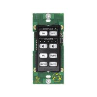 Extron MLC 62 RS D, MediaLink Controller with RS-232 Control - Decorator-Style Wallplate, Black - W125480457