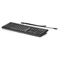 HP USB Keyboard Danish Black - W125093179