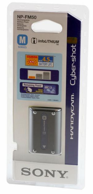 NP-FM50 Battery NP-FM50 - Recambios -  5711045766442