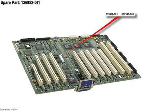 BOARD,SYSTEM I/O 126982-001 - 5705965743072
