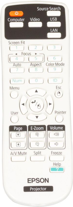 REMOTE CONTROLLER 5711045512995 - REMOTE CONTROLLER -1566090, Projector, Press - 5711045512995