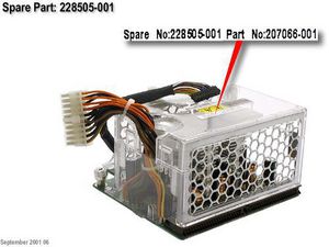 CONVERTER,DC W/BKPLN 228505-001,207066-001 - Replicadores de Puertos -  5705965833094