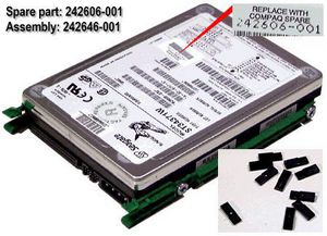 DRIVE,1,4GBW ULTRA  242606-001 - 