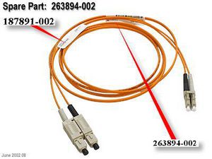 CA,OPTICAL,LC-SC,2M 5705965752579 263894-002,221691-B21 - 