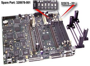 BOARD,SYSTEM I/O 5705965672327 144574-001 - 