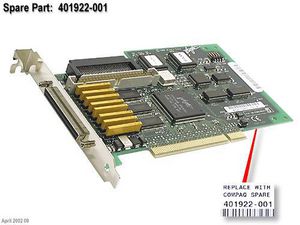 BOARD,UWD SCSI PCI HOST ADPT  401922-001 - 