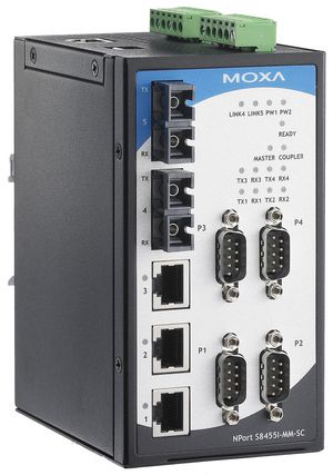 NPORT DEVICE SERVER + MANAGED  NPORT S8455I-MM-SC-T - I/O -