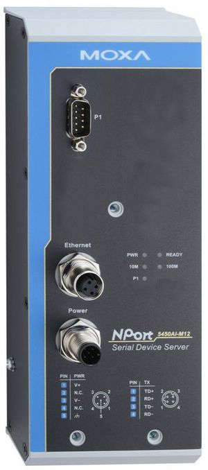 NPORT DEVICE SERVER, 1 PORT, M 46580 - I/O -  5703431465800
