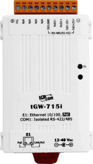 TINY MODBUS/TCP GATEWAY, PoE, TGW-715I CR - 5703431488175