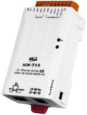 TINY MODBUS/TCP GATEWAY, PoE, TGW-718 CR - 5703431488182