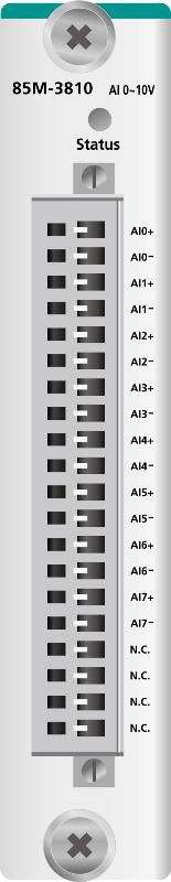 ioPAC 85xx I/O MODULE, 8xAI-V 85M-3810-T - 