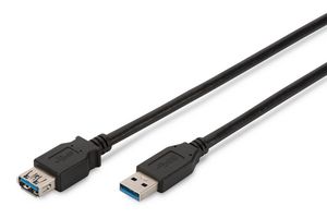 USB 3.0 extension cable, type 4016032283355 - USB 3.0 extension cable, type -A M/F, 1.8m, USB 3.0 conform, - 4016032283355
