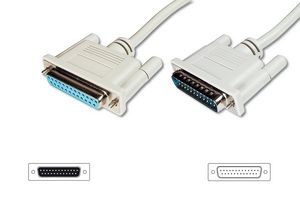 Datatransfer Ext.cable 4016032301196 - Datatransfer Ext.cable -D-Sub25/St-D - 4016032301196