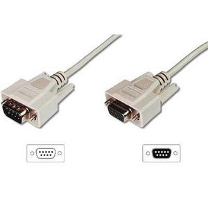 Datatransfer extension cable, 4016032301486 763123 - Datatransfer extension cable, -D-Sub9 M/F, 5.0m, serial, - 4016032301486