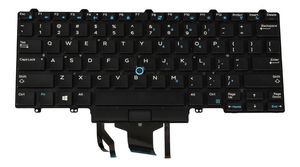 Keyboard, English-US, 82 5712505484371 0D19TR - Keyboard, English-US, 82 -Keys, Backlit, M14ISFBP Dual - 5712505484371