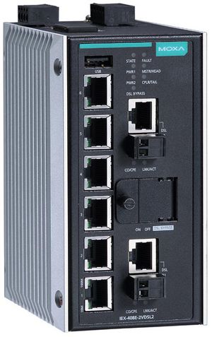 ETHERNET EXTENDER 2XVDSL2+8XRJ IEX-408E-2VDSL2-HV-T - 5703431490031