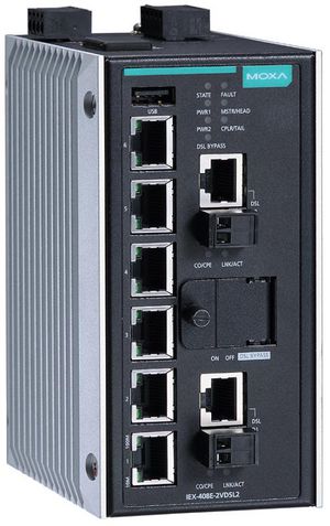 ETHERNET EXTENDER 2XVDSL2+8XRJ IEX-408E-2VDSL2-LV - 5703431490000