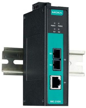 MEDIA CONVERTER 10/100/1000Tx IMC-21GA-SX-SC - 