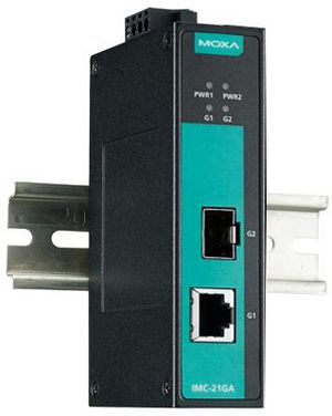 MEDIA CONVERTER 10/100/1000Tx IMC-21GA - 5711783332671