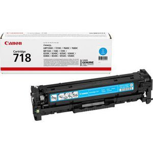 Toner 718 cyan 2.900 S., 4960999915807 - Toner 718 cyan 2.900 S., -LBP-7200 Cdn - 4960999915807