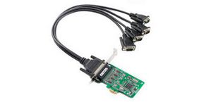 PCI EXPRESS KORT, 4 PORT RS-23  CP-104EL-A-DB9M - I/O -