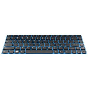 US84BlackKeyBlueFKeyboard - Teclado / ratn -