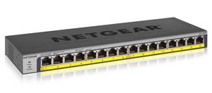 16-PORT POE/POE+GB SWITCH 606449133332 - 16-PORT POE/POE+GB SWITCH -**New Retail** - 606449133332