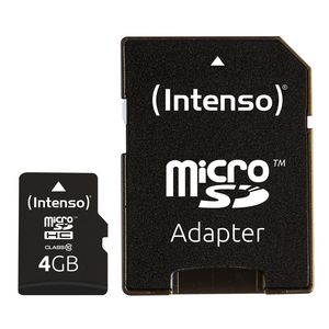 microSDHC Card 4GB, Class 10 4034303016099 - 