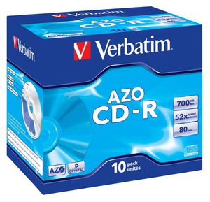 AZO 52X Crystal 700MB 43327 - CD media -  023942433279