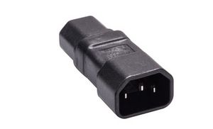 Power Adapter C14 to C15 5712505273647 - Power Adapter C14 to C15 -IEC 320 C14 - IEC320 C15 - 5712505273647