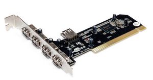 4 + 1 Port USB 2.0 PCI Card 5712505804995 - 4 + 1 Port USB 2.0 PCI Card -Main chip : NEC720101 4 - 5712505804995