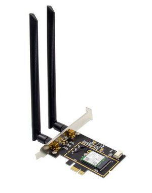 PCIe Intel 7260 Dual-Band 5706998984807 - PCIe Intel 7260 Dual-Band -Wireless-N Adapter, Supports - 5706998984807