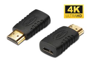 HDMI 19 - HDMI 19C M-F Adapter 5706998904799 - HDMI 19 - HDMI 19C M-F Adapter -HDMI Male-HDMI Mini Female. - 5706998904799