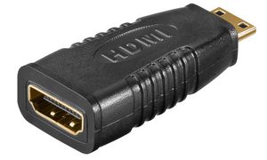 Adapter Mini HDMI M - HDMI F 5704327972358 - Adapter Mini HDMI M - HDMI F -Mini HDMI male - HDMI Female - 5704327972358