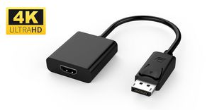 Active Displayport Adapter 1.2 5712505743478 DP2HD4KS, S26391-F6055-L212, IC-84498, DA-70472 - Active Displayport Adapter 1.2 -DP male to HDMI female, - 5712505743478