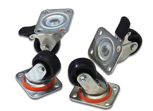 Lockable castors for cabinets 5712505516515 - Lockable castors for cabinets -Dimensions: 80x70x80mm - 5712505516515