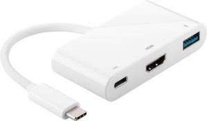 USB-C to USB 3.0/HDMI/USB-C 5712505644881 MJ1K2ZM/A, MUF82ZM/A, DA-70838-1 - USB-C to USB 3.0/HDMI/USB-C -HDMI1.4 Female/USB3.0A - 5712505644881