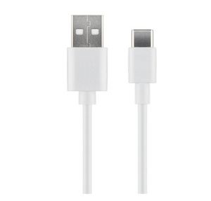 USB-C to USB2.0 A Cable, 1m 5706998775054 - USB-C to USB2.0 A Cable, 1m -White, for synching and - 5706998775054