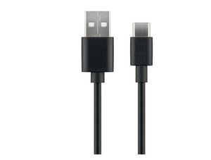 USB-C to USB2.0 A Cable, 0.5m 5706998775122 - USB-C to USB2.0 A Cable, 0.5m -Black, for synching and - 5706998775122