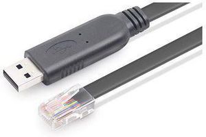 USB A - RJ45 Console Cable M-M 5704174066989 ICUSBROLLOVR - USB A - RJ45 Console Cable M-M -Full support for Windows, MAC - 5704174066989