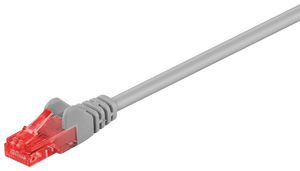 U/UTP CAT6 1M Grey PVC 5711045251924 - U/UTP CAT6 1M Grey PVC -Unshielded Network Cable, - 5711045251924