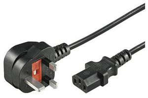 Power Cord UK - C13 0,5 meter 5706998773876 - Power Cord UK - C13 0,5 meter -UK Type G, BS 1363 - C13 - 5706998773876