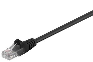 U/UTP CAT5e 3M Black PVC 5711045266256 - U/UTP CAT5e 3M Black PVC -Unshielded Network Cable, - 5711045266256