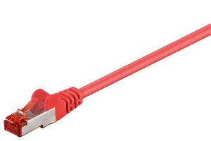 S/FTP CAT6 1m Red LSZH 5704327713036 DK-1644-010/R - S/FTP CAT6 1m Red LSZH -PiMF (Pairs in metal foil) - 5704327713036