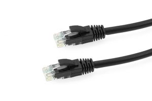 U/UTP CAT6 2M Black Snagless 5711045029844 DK-1617-020/BL - U/UTP CAT6 2M Black Snagless -Unshielded Network Cable, - 5711045029844