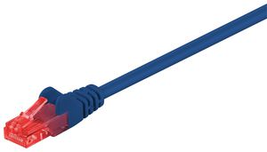 U/UTP CAT6 0.5M Blue PVC 5711045262227 - U/UTP CAT6 0.5M Blue PVC -Unshielded Network Cable, - 5711045262227